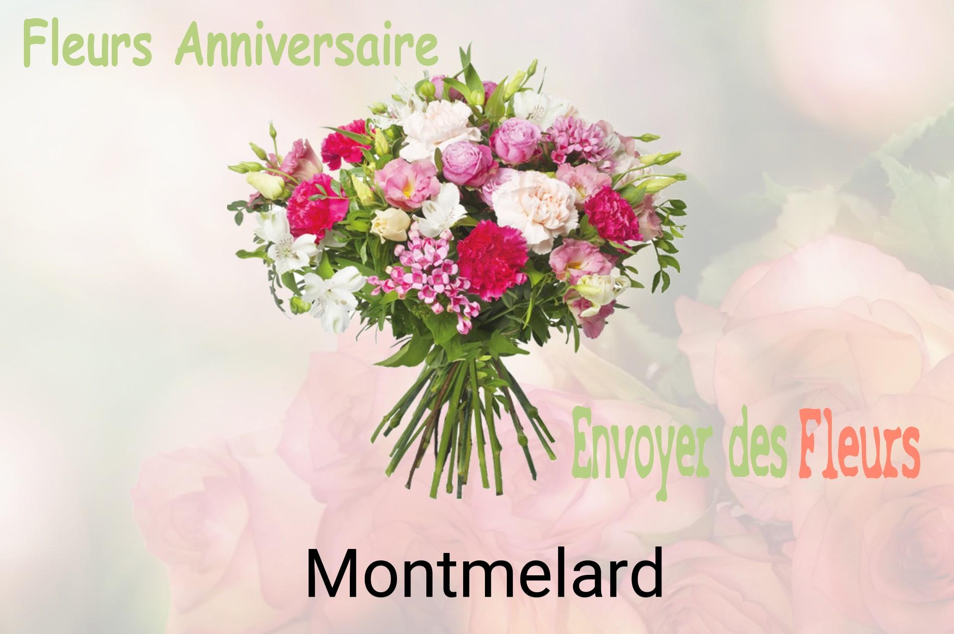 Bouquet de fleurs d’anniversaire livré à Montmelard
